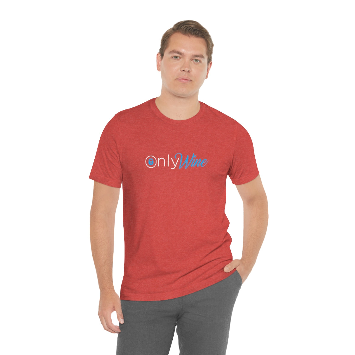 Only Wine -  For those who don't settle for anything else but wine - Unisex Jersey Short Sleeve Tee