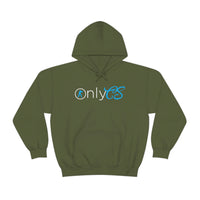 Thumbnail for Only CS - Pun Shirts - Spoof, pun, funny - Unisex Heavy Blend Hooded Sweatshirt