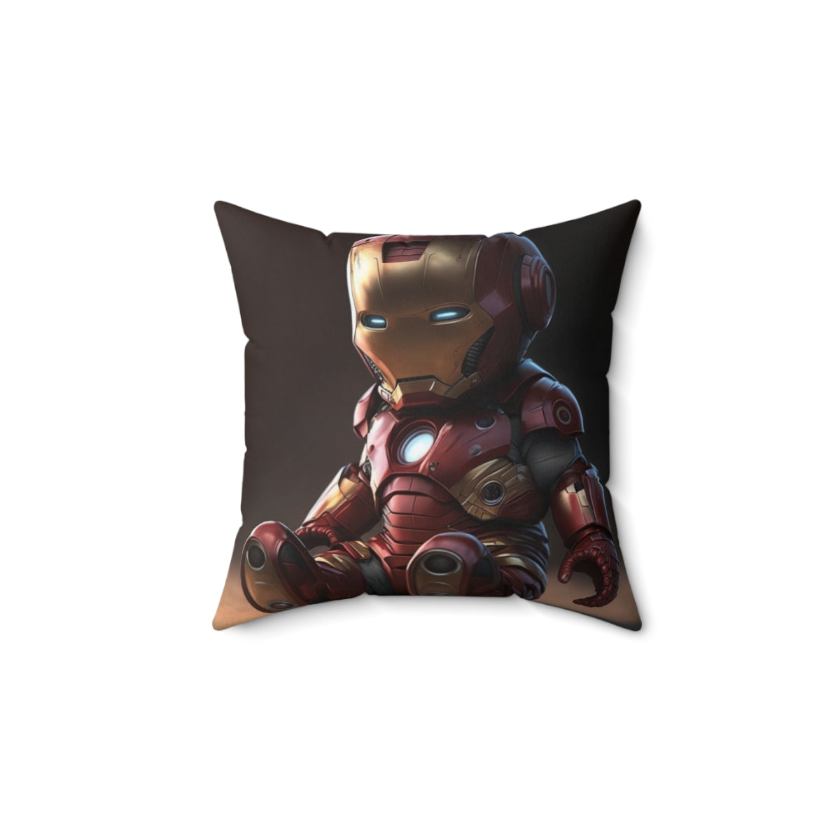 Stop being a Baby series - Iron Baby, Baby Stark, Iron Man- 4 sizes available - Spun Polyester Square Pillow