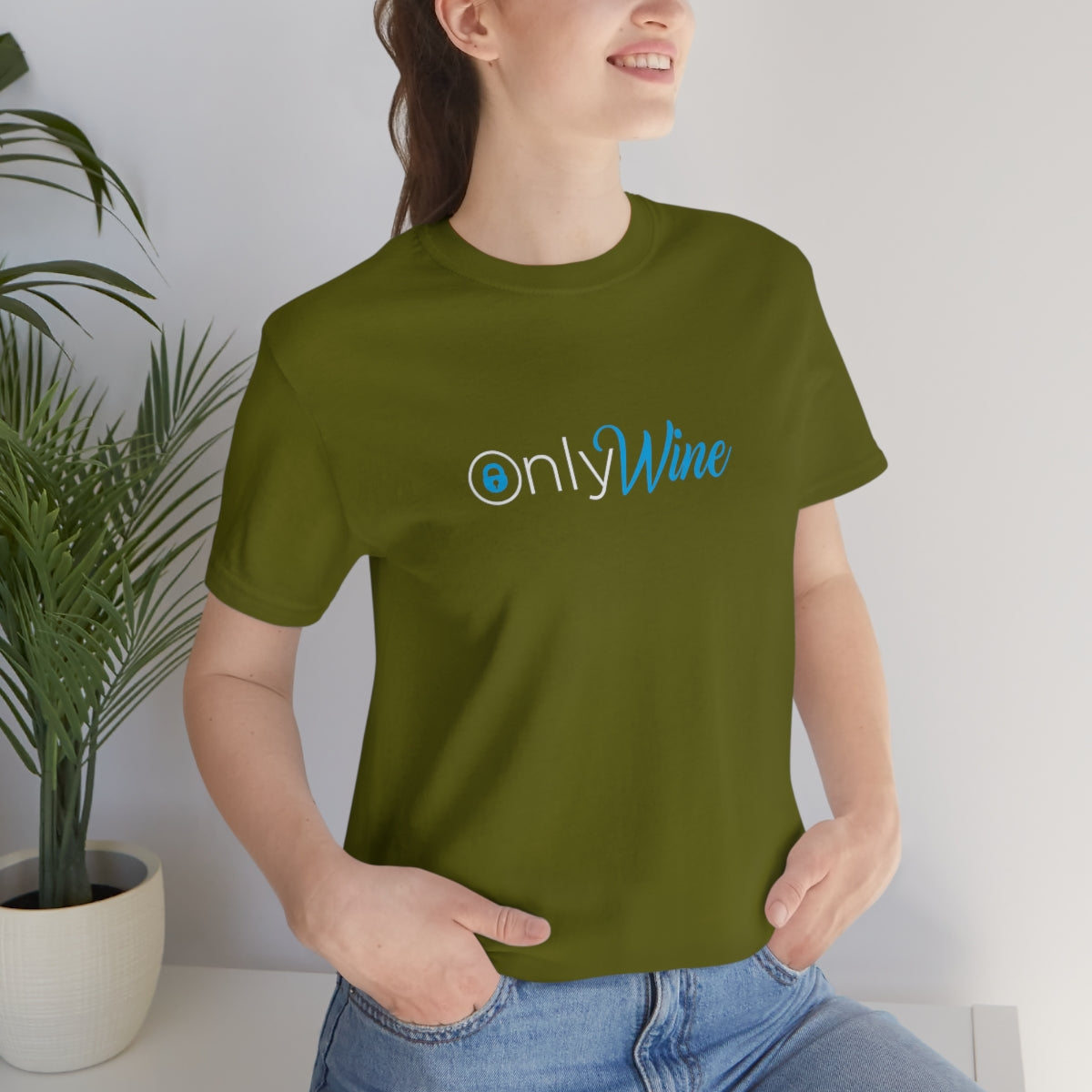 Only Wine -  For those who don't settle for anything else but wine - Unisex Jersey Short Sleeve Tee