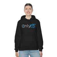 Thumbnail for Only CS - Pun Shirts - Spoof, pun, funny - Unisex Heavy Blend Hooded Sweatshirt