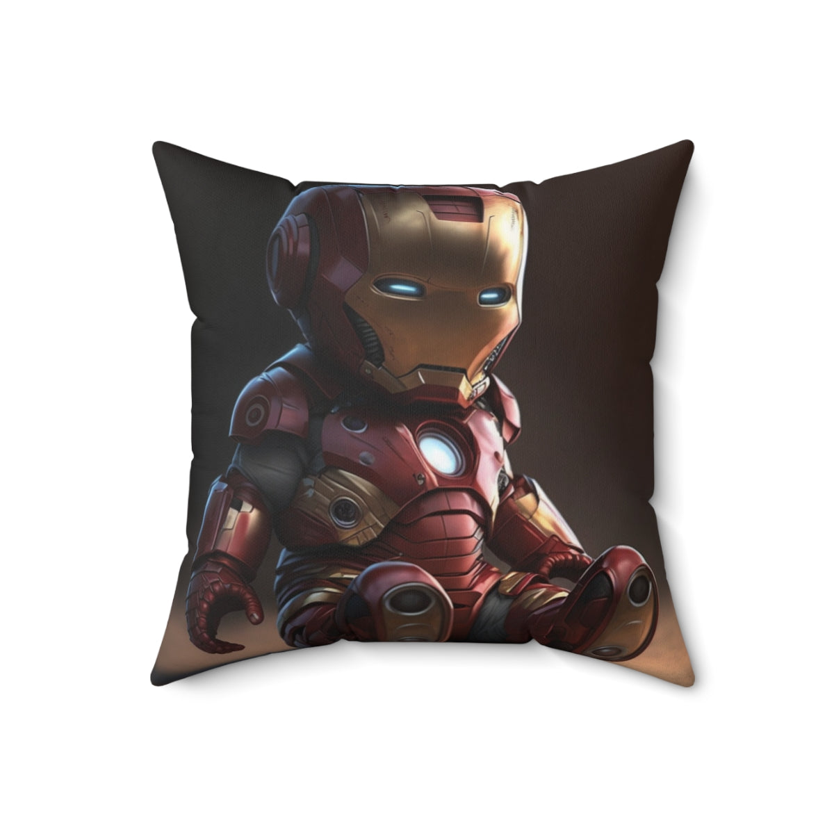 Stop being a Baby series - Iron Baby, Baby Stark, Iron Man- 4 sizes available - Spun Polyester Square Pillow