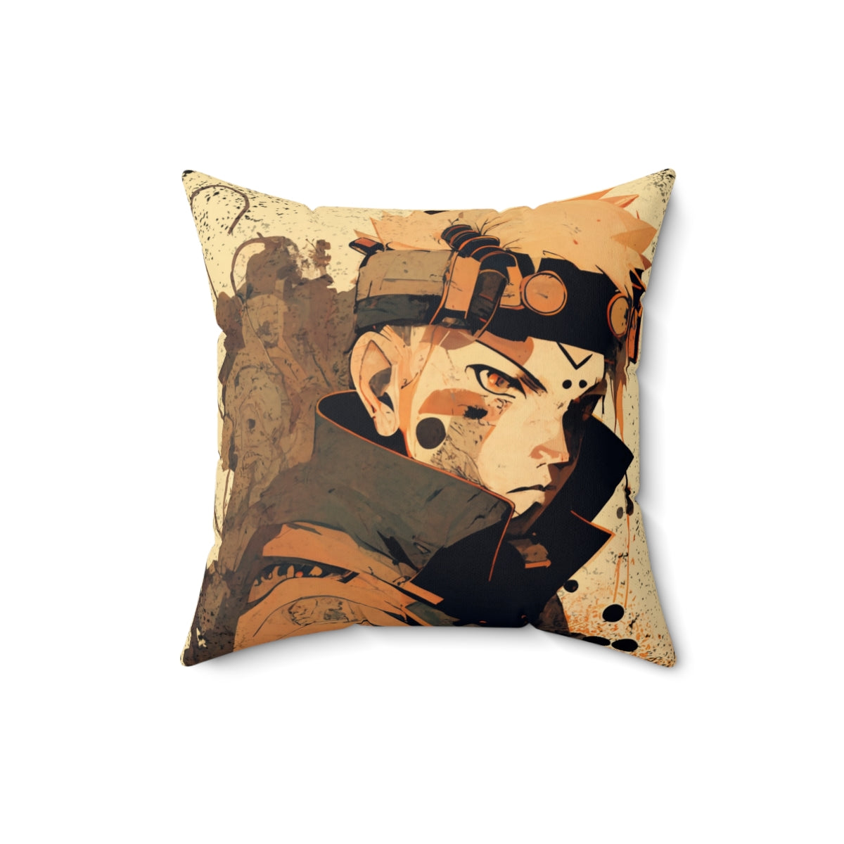 Hidden Leaf Ninja, Anime, Manga, Pillow, Ninja, - 4 sizes available - Spun Polyester Square Pillow