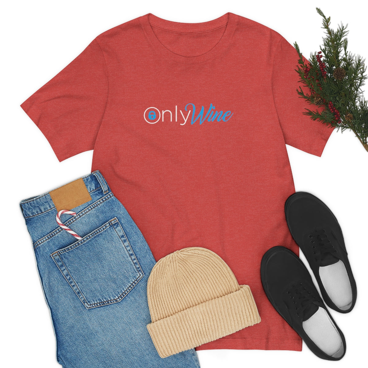 Only Wine -  For those who don't settle for anything else but wine - Unisex Jersey Short Sleeve Tee