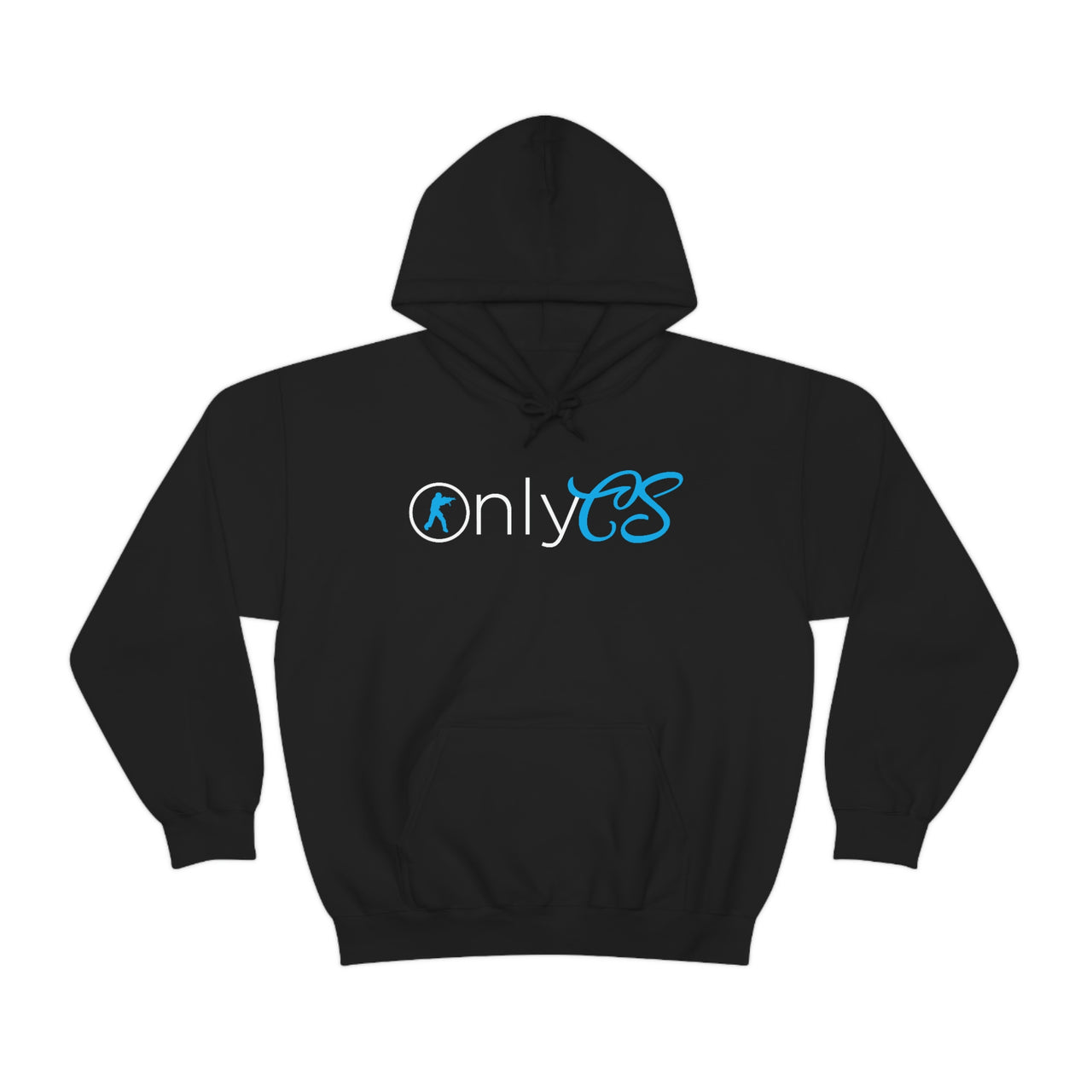 Only CS - Pun Shirts - Spoof, pun, funny - Unisex Heavy Blend Hooded Sweatshirt