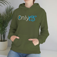 Thumbnail for Only CS - Pun Shirts - Spoof, pun, funny - Unisex Heavy Blend Hooded Sweatshirt