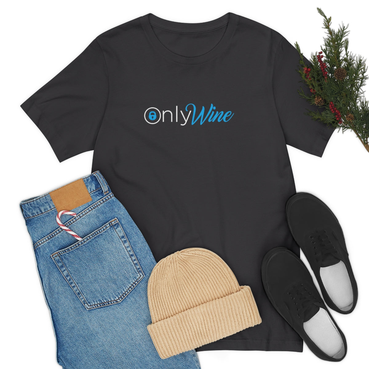 Only Wine -  For those who don't settle for anything else but wine - Unisex Jersey Short Sleeve Tee