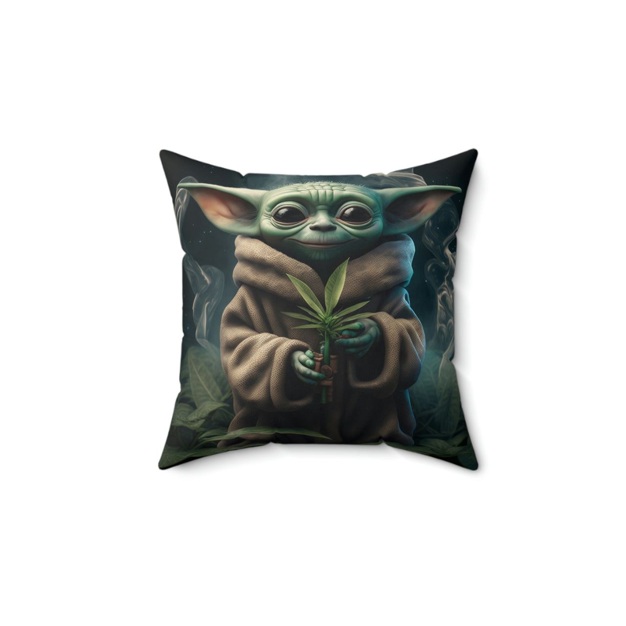 Weed Love  Baby  - Spun Polyester Square Pillow