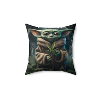 Thumbnail for Weed Love  Baby  - Spun Polyester Square Pillow