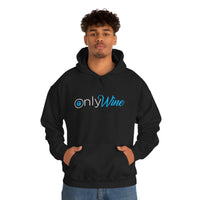 Thumbnail for Only Whine - Pun Shirts - Spoof, pun, funny - Unisex Heavy Blend Hooded Sweatshirt