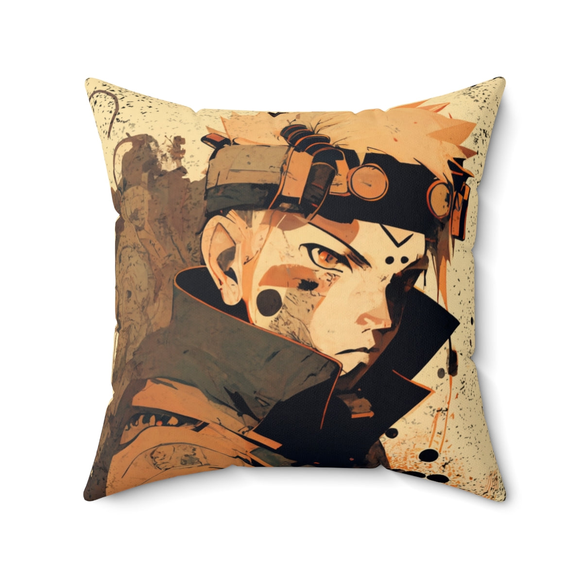 Hidden Leaf Ninja, Anime, Manga, Pillow, Ninja, - 4 sizes available - Spun Polyester Square Pillow