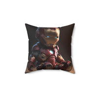 Thumbnail for Stop being a Baby series - Iron Baby, Baby Stark, Iron Man- 4 sizes available - Spun Polyester Square Pillow