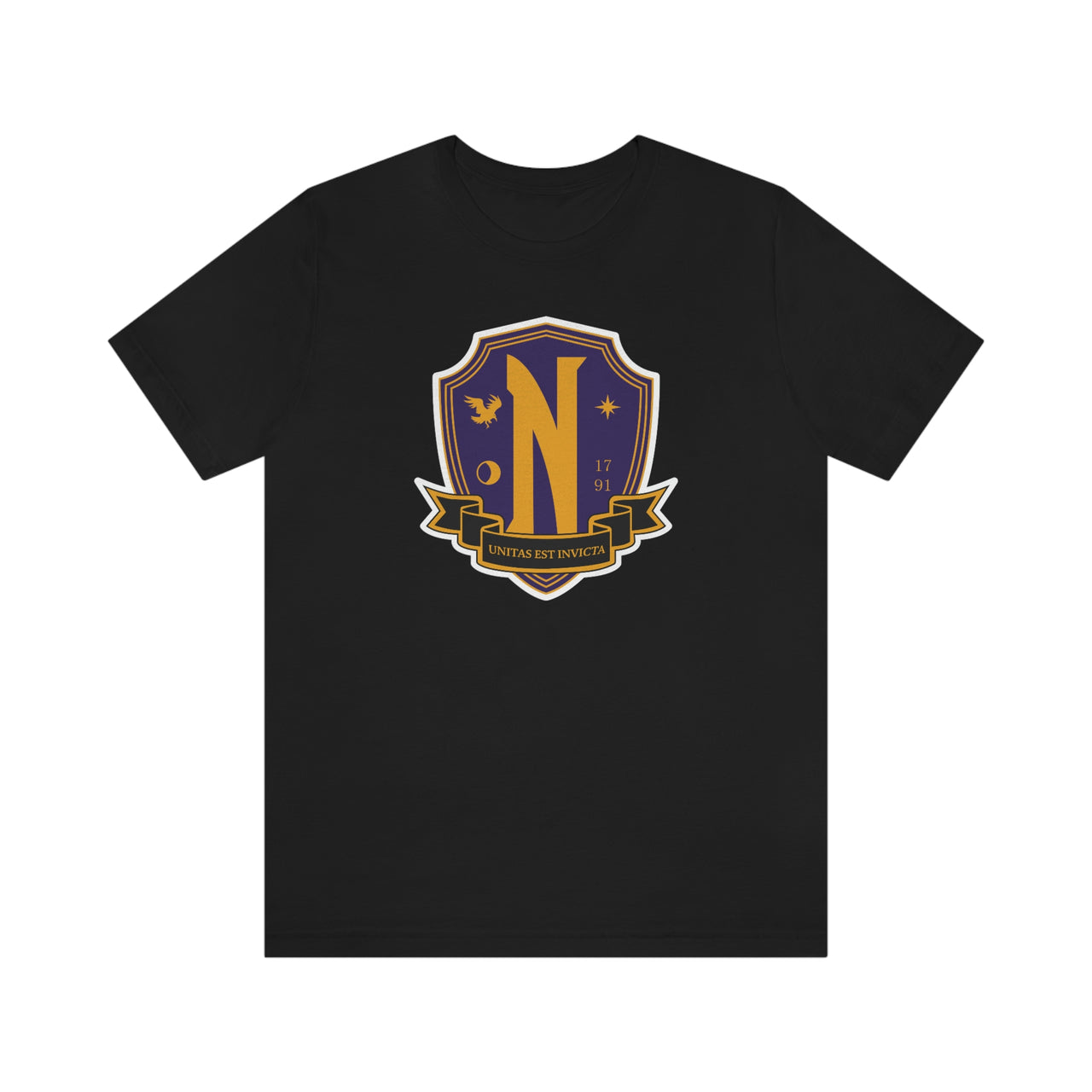 Nevermore Academy -  - Unisex Jersey Short Sleeve Tee