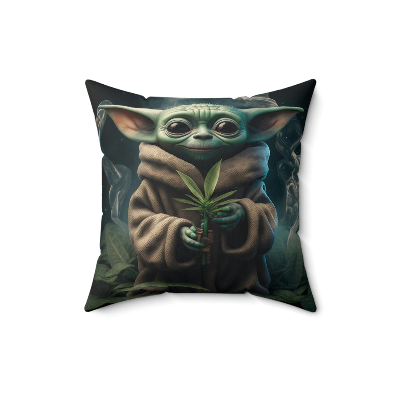 Weed Love  Baby  - Spun Polyester Square Pillow