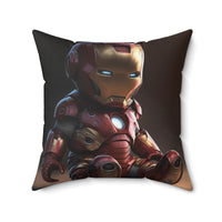 Thumbnail for Stop being a Baby series - Iron Baby, Baby Stark, Iron Man- 4 sizes available - Spun Polyester Square Pillow