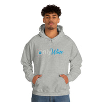 Thumbnail for Only Whine - Pun Shirts - Spoof, pun, funny - Unisex Heavy Blend Hooded Sweatshirt