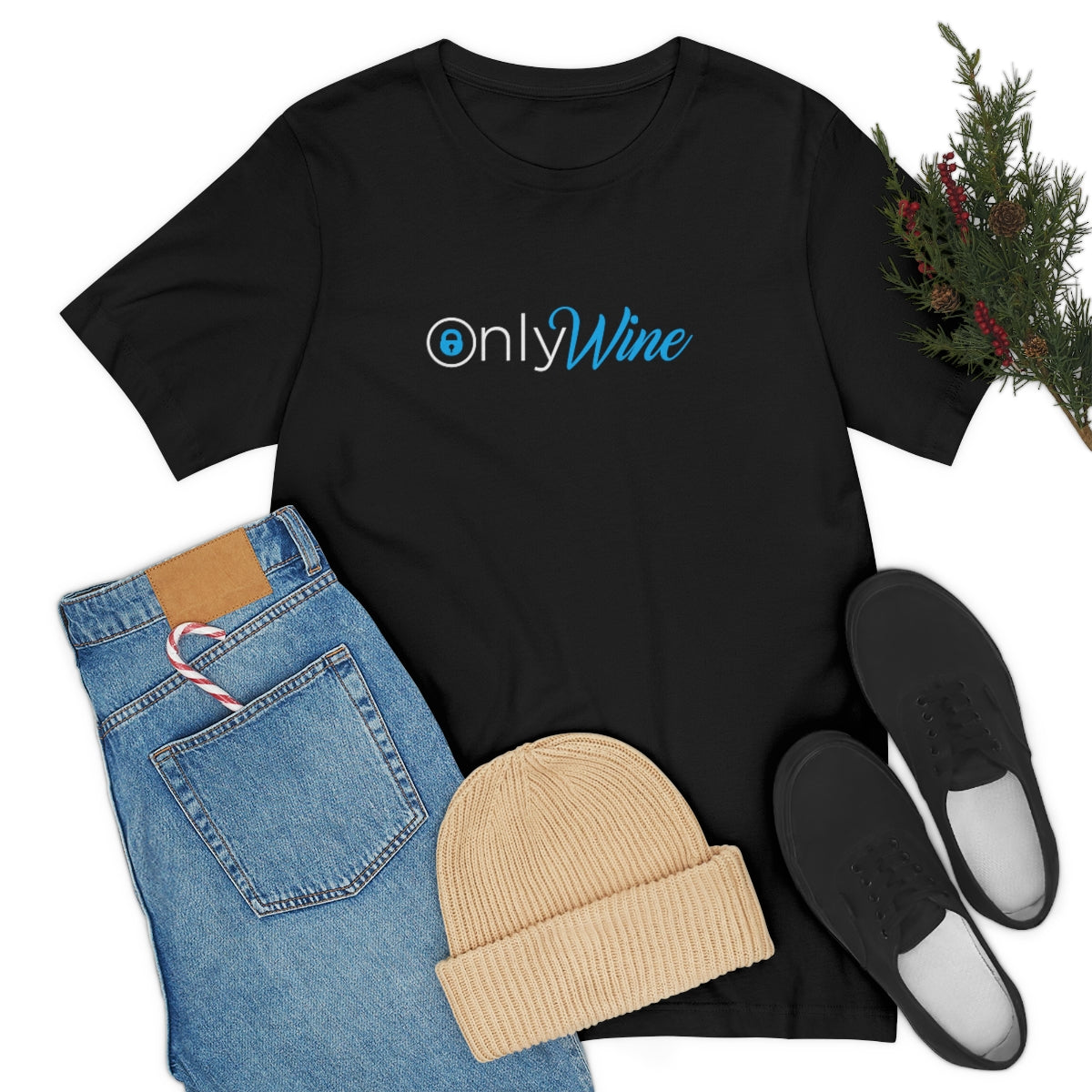 Only Wine -  For those who don't settle for anything else but wine - Unisex Jersey Short Sleeve Tee