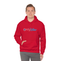 Thumbnail for Only Whine - Pun Shirts - Spoof, pun, funny - Unisex Heavy Blend Hooded Sweatshirt