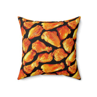 Thumbnail for Fried Chicken Puff- 4 sizes available - Spun Polyester Square Pillow