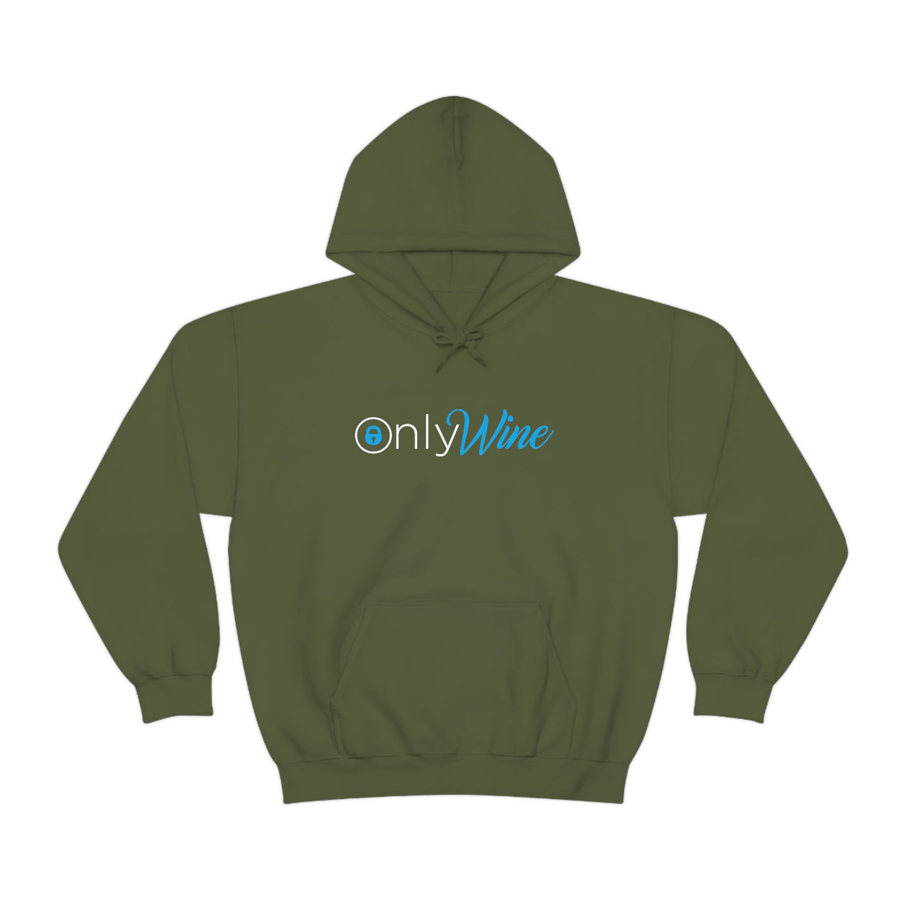 Only Whine - Pun Shirts - Spoof, pun, funny - Unisex Heavy Blend Hooded Sweatshirt