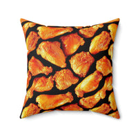 Thumbnail for Fried Chicken Puff- 4 sizes available - Spun Polyester Square Pillow