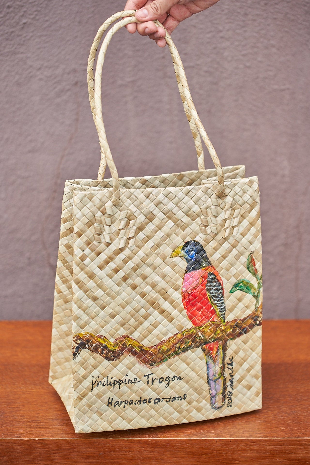 Philippine Trogon Bucket BAg Mabutiful 