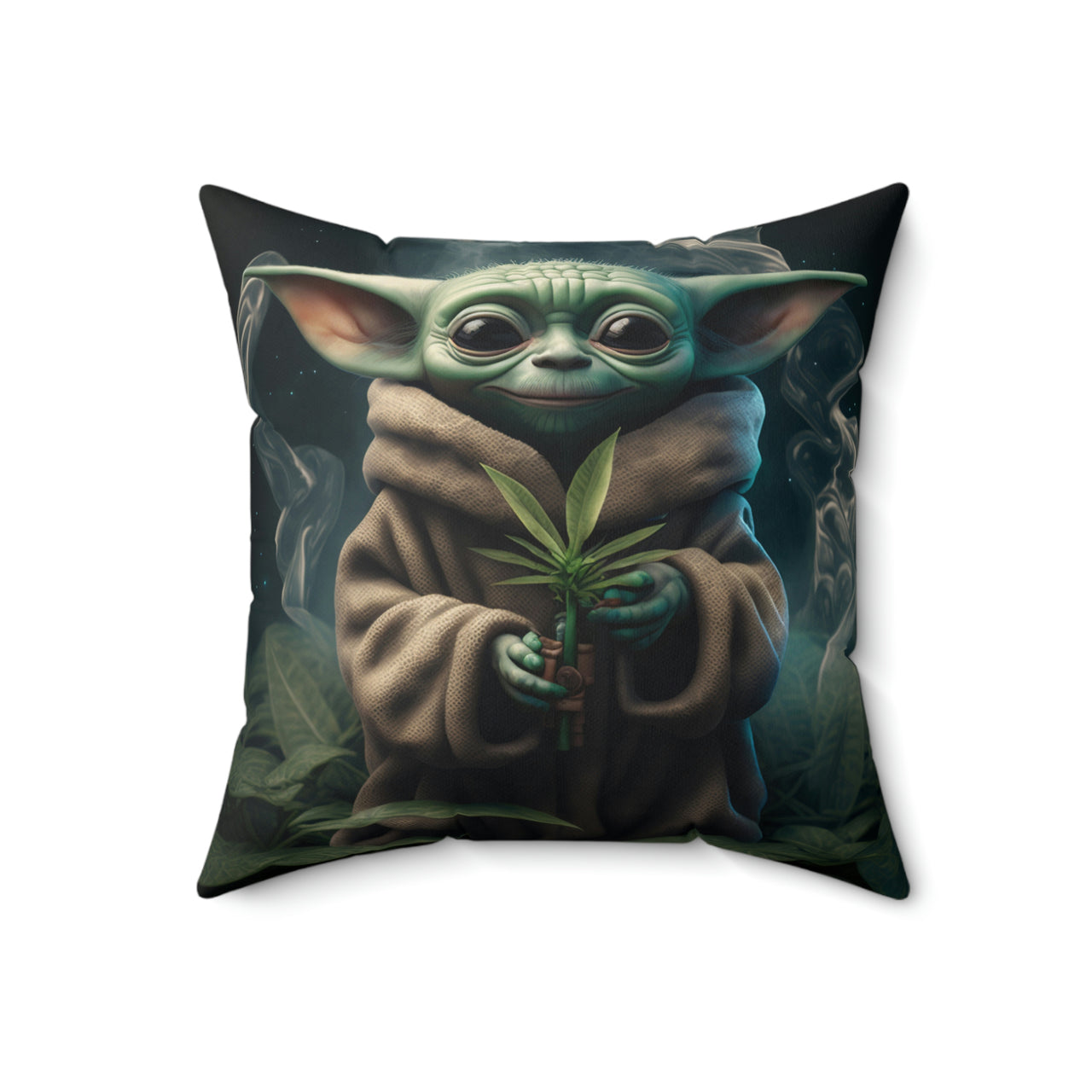 Weed Love  Baby  - Spun Polyester Square Pillow