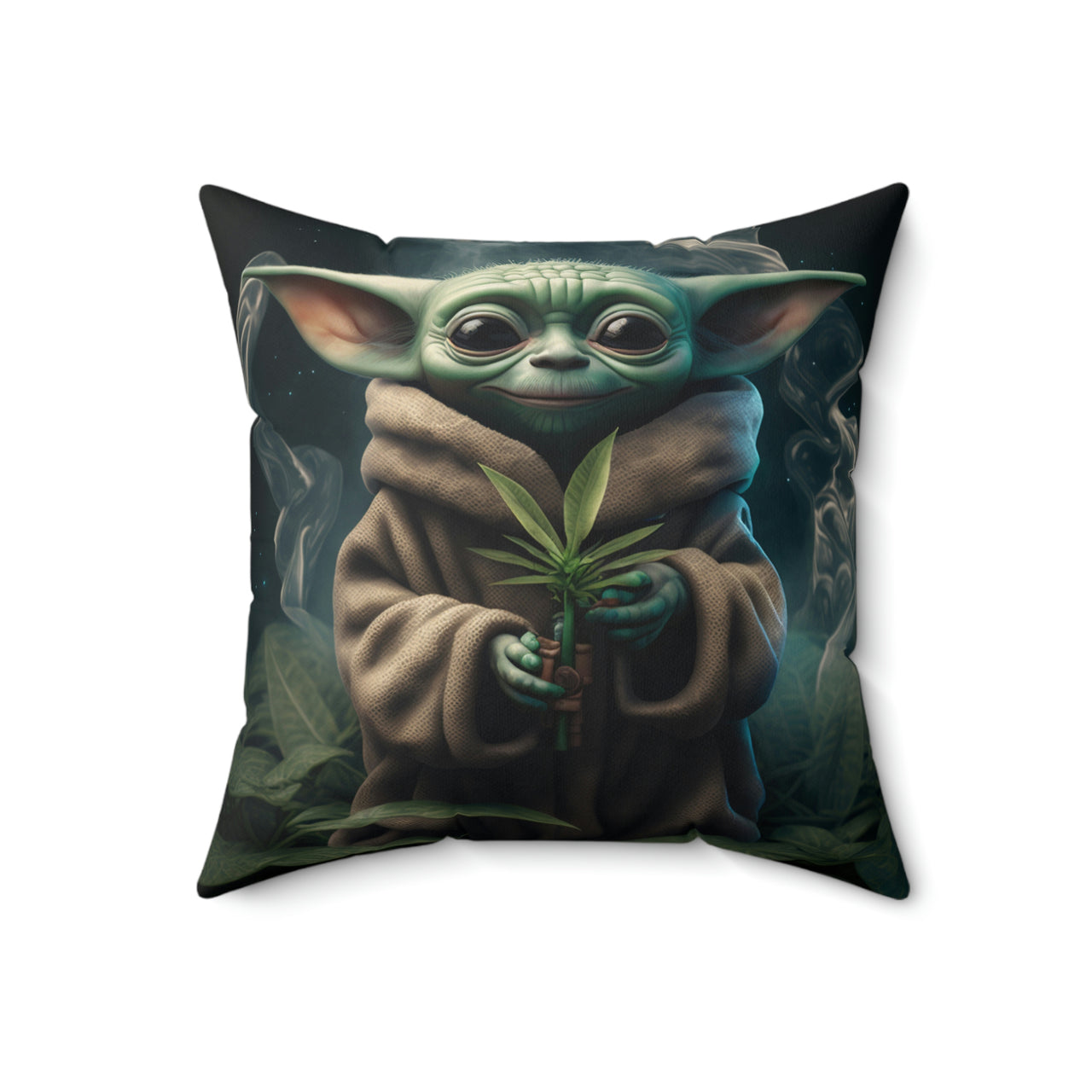 Weed Love  Baby  - Spun Polyester Square Pillow