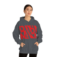 Thumbnail for Red - Mid or Feed Dota - LOL League of Legends Pun Shirts - Spoof, pun, funny - Unisex Heavy Blend Hooded Sweatshirt