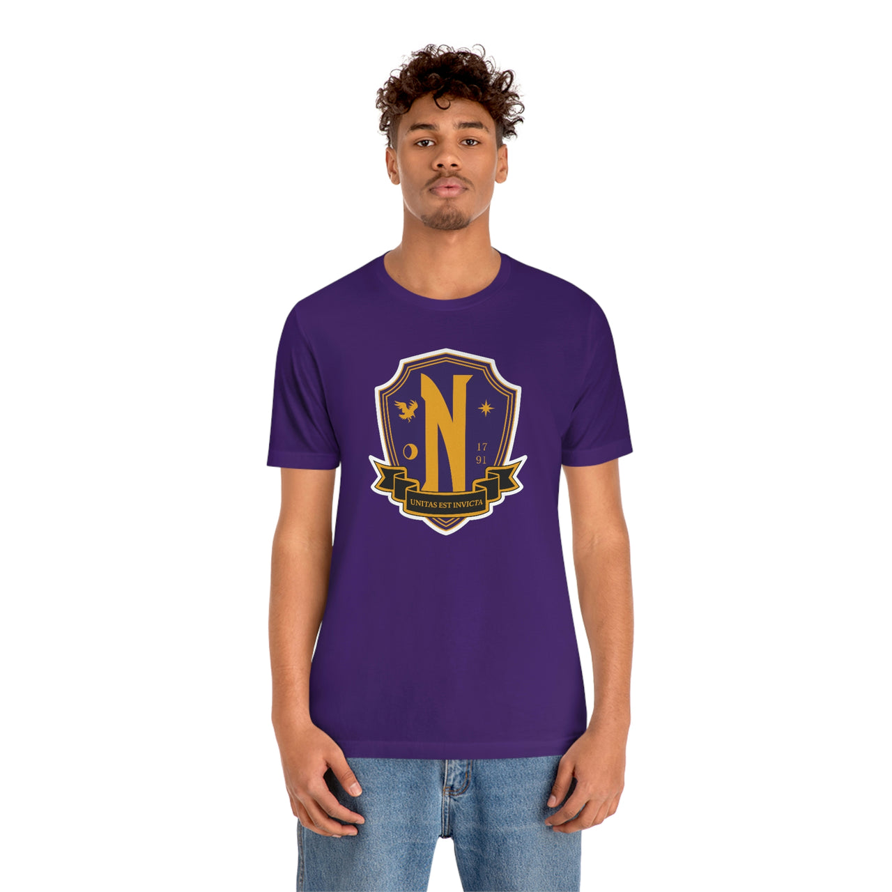 Nevermore Academy -  - Unisex Jersey Short Sleeve Tee