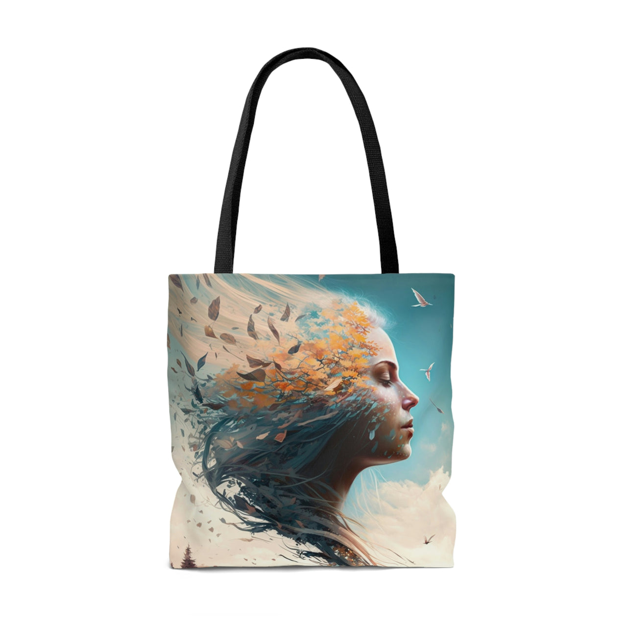 A breathe of fresh Air - Digital Painted Design - Tote Bag