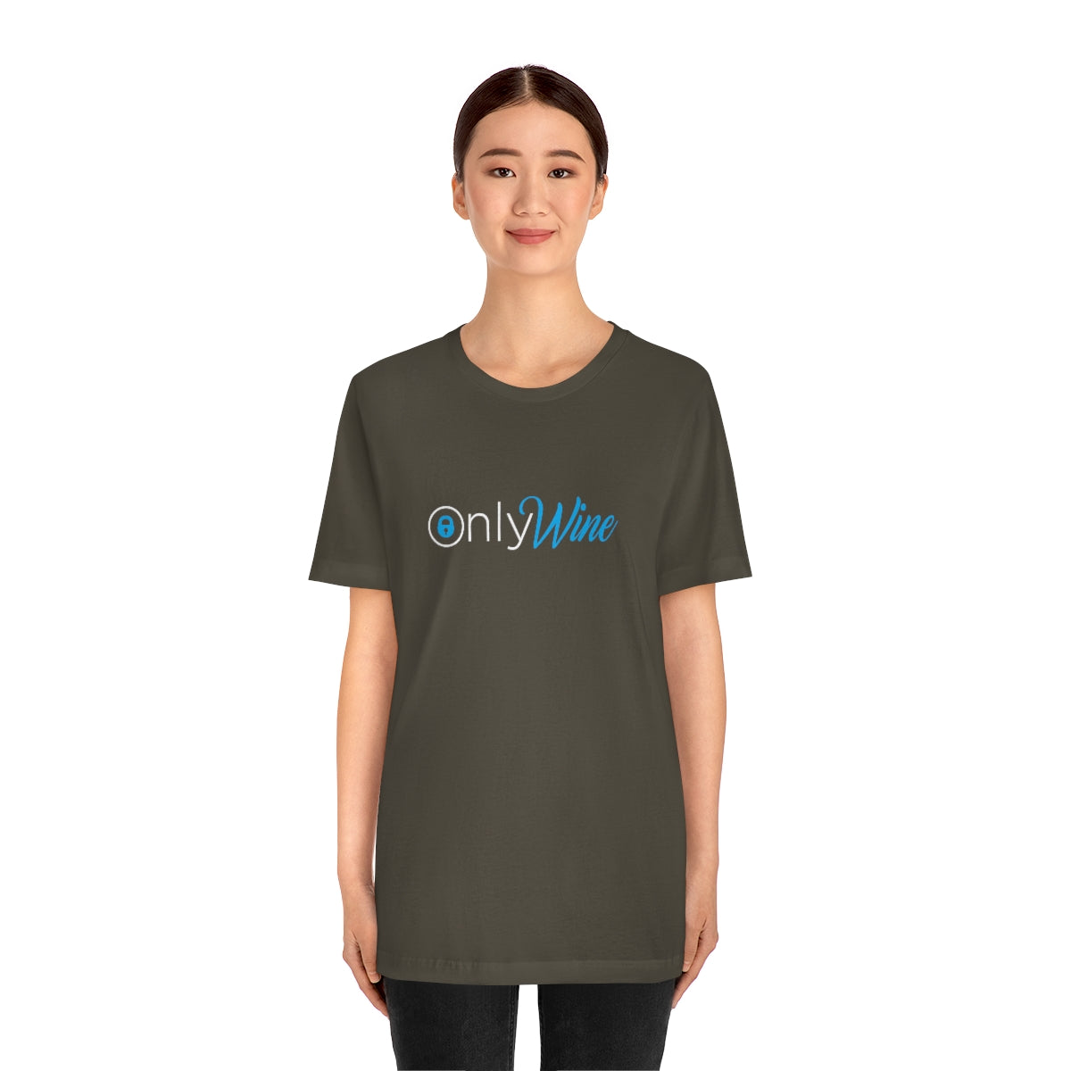 Only Wine -  For those who don't settle for anything else but wine - Unisex Jersey Short Sleeve Tee