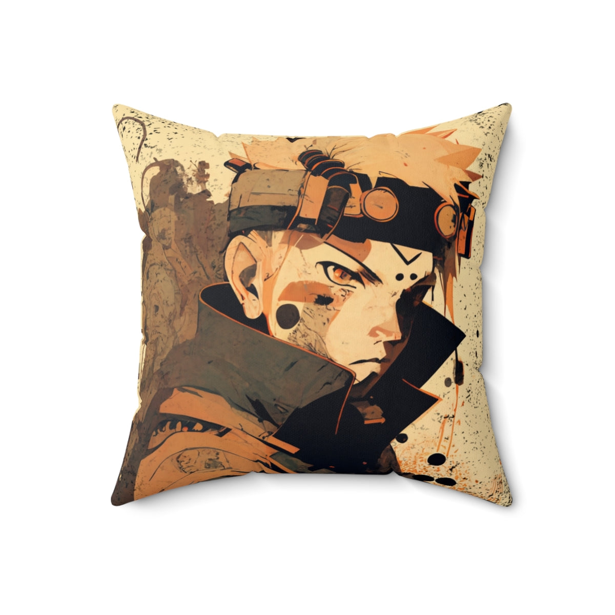 Hidden Leaf Ninja, Anime, Manga, Pillow, Ninja, - 4 sizes available - Spun Polyester Square Pillow