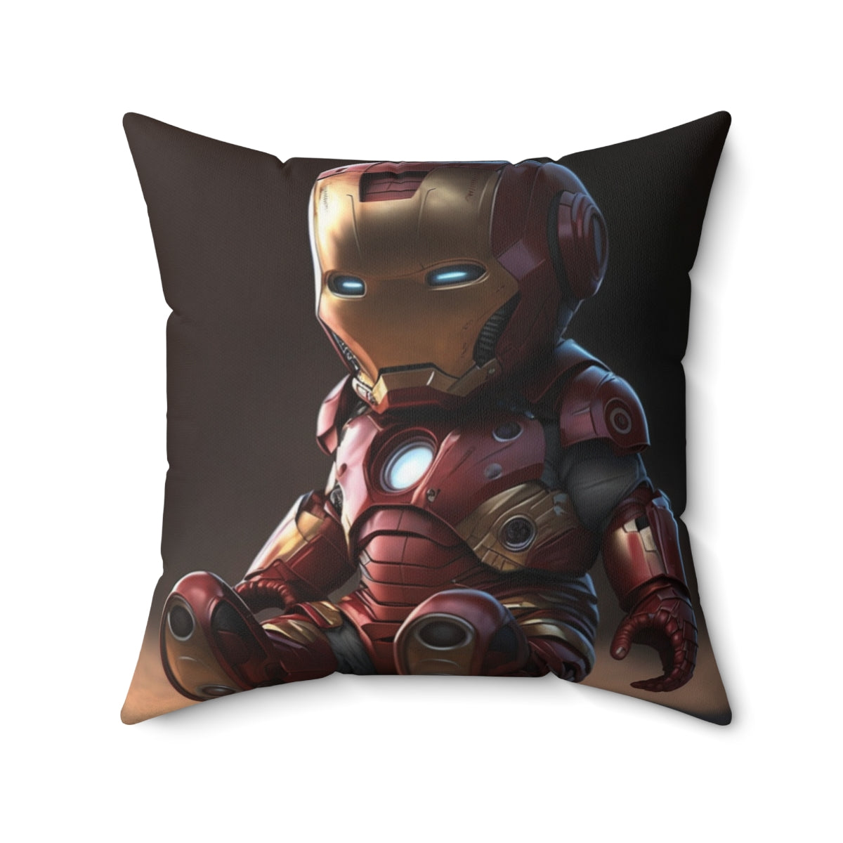 Stop being a Baby series - Iron Baby, Baby Stark, Iron Man- 4 sizes available - Spun Polyester Square Pillow