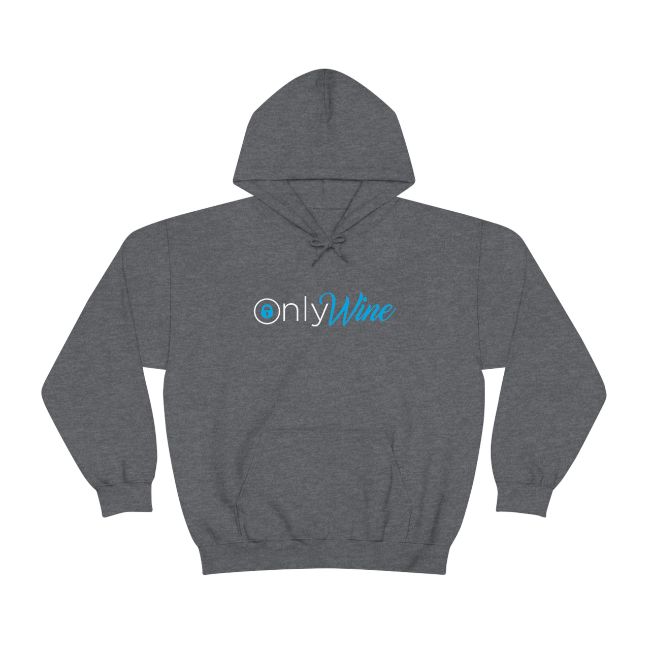 Only Whine - Pun Shirts - Spoof, pun, funny - Unisex Heavy Blend Hooded Sweatshirt