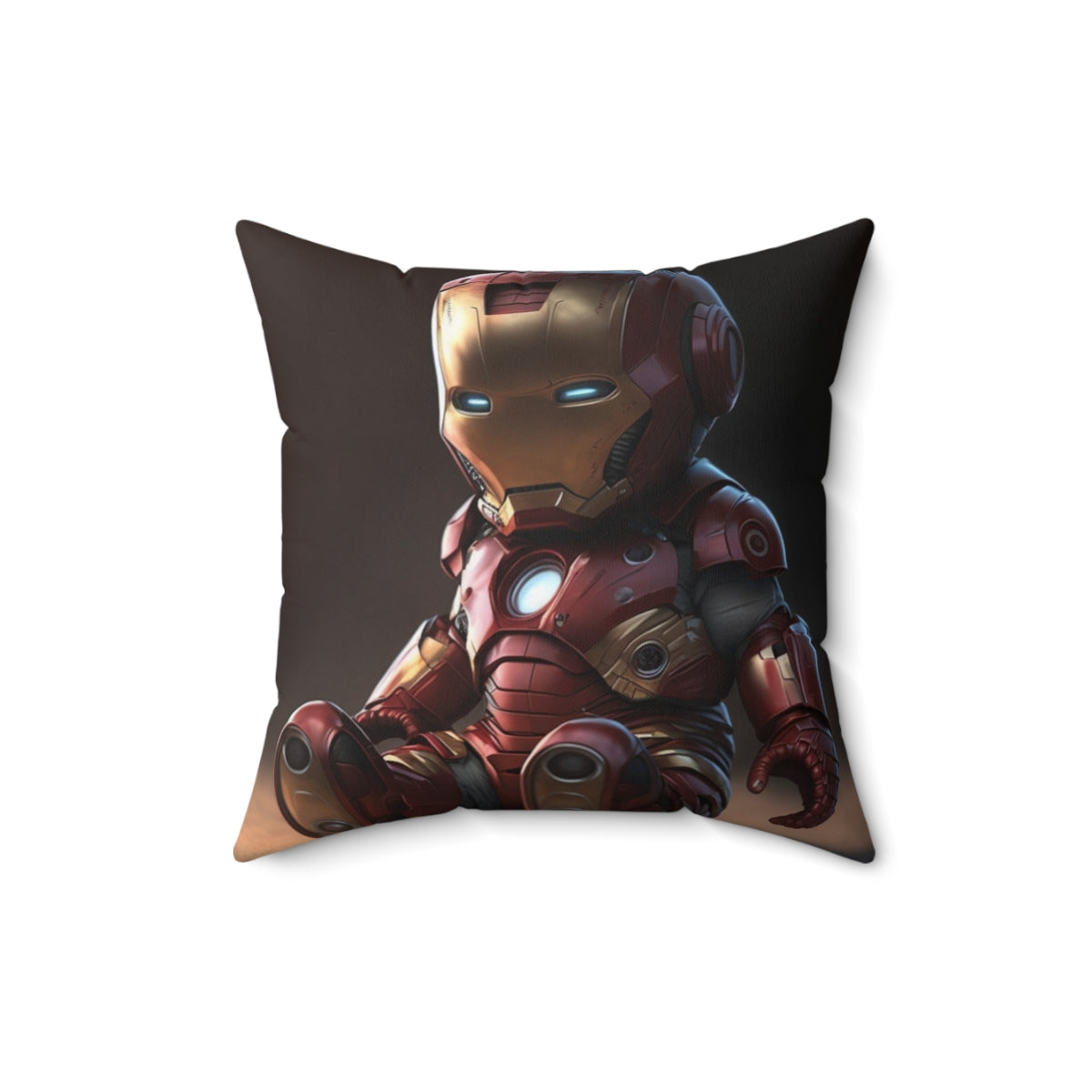 Stop being a Baby series - Iron Baby, Baby Stark, Iron Man- 4 sizes available - Spun Polyester Square Pillow