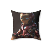 Thumbnail for Stop being a Baby series - Iron Baby, Baby Stark, Iron Man- 4 sizes available - Spun Polyester Square Pillow