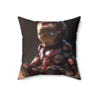 Thumbnail for Stop being a Baby series - Iron Baby, Baby Stark, Iron Man- 4 sizes available - Spun Polyester Square Pillow