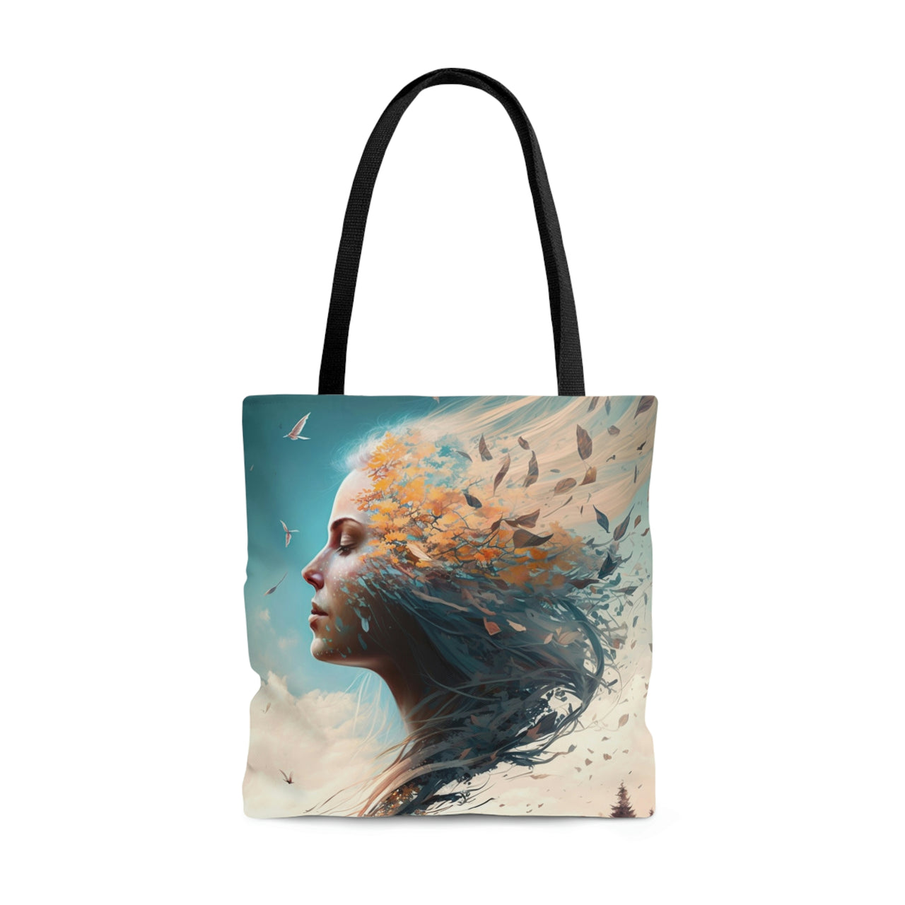 A breathe of fresh Air - Digital Painted Design - Tote Bag