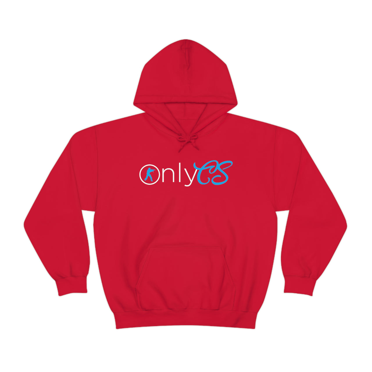 Only CS - Pun Shirts - Spoof, pun, funny - Unisex Heavy Blend Hooded Sweatshirt