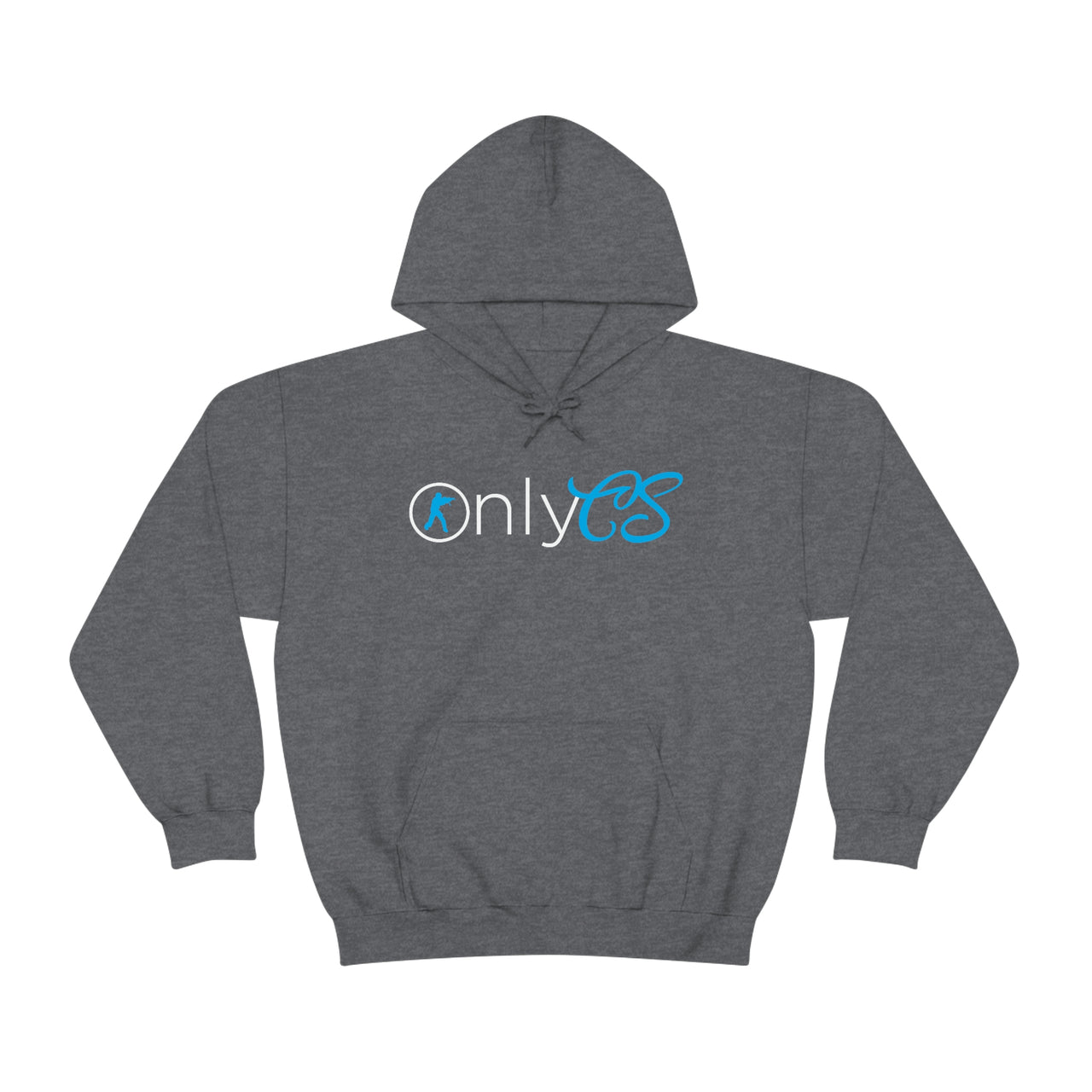 Only CS - Pun Shirts - Spoof, pun, funny - Unisex Heavy Blend Hooded Sweatshirt