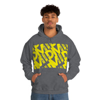 Thumbnail for Yellow - Mid or Feed Dota - LOL League of Legends Pun Shirts - Spoof, pun, funny - Unisex Heavy Blend Hooded Sweatshirt