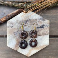 Thumbnail for Native wood Circular earring